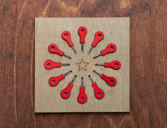 Pins Wooden Map Woodmymap 11 Pieces Red Pins 11pcs Rd