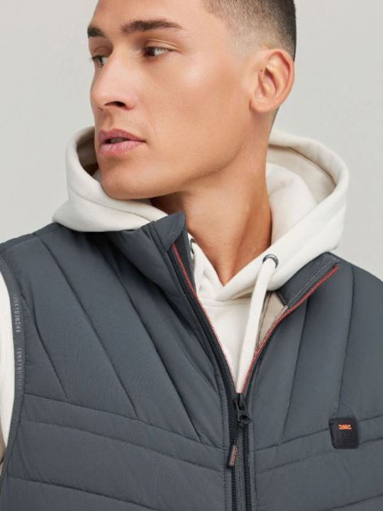 Ärmellos Jacke Puffer Gray