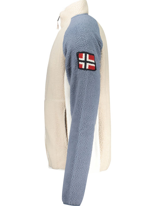 Ανδρική Ζακέτα Fleece Μπεζ