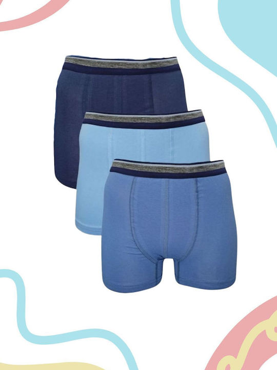 Onurel Set of Kids' Boxers Multicolored 3pcs