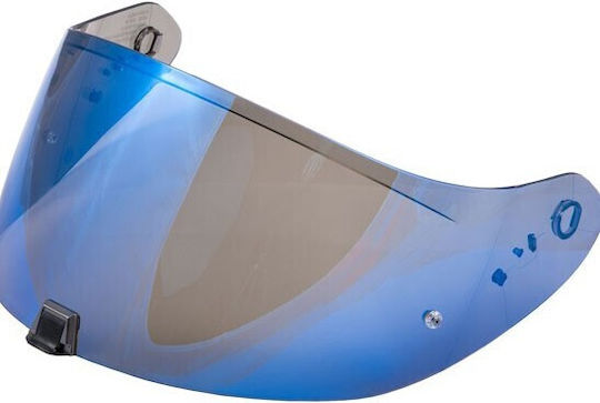 Козирка за Каска за Мотоциклет Синьо Огледално Scorpion Exo-1400 R1 520 Air/391 Visor Blue