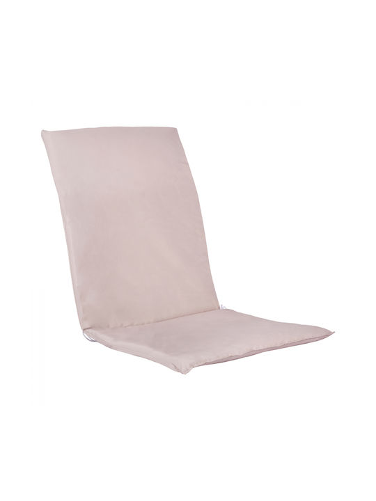 HomeMarkt Garden Chair Cushion with Backrest Beige 46x100cm