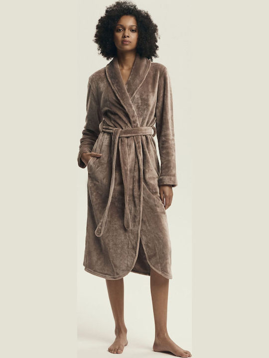 Henderson Winter Damen Robe Braun