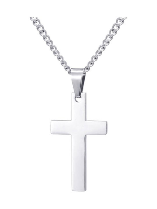 Silberkreuz mit Silberkette Molfs Silberkreuz mit Silberkette Molfs