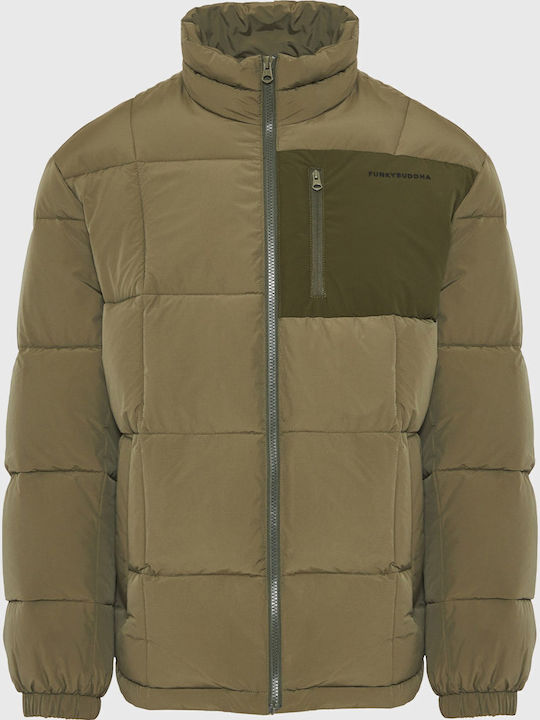 Geacă Puffer Kaki