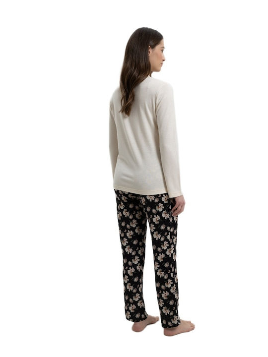 Giota Set Pijamale pentru Femei Alb