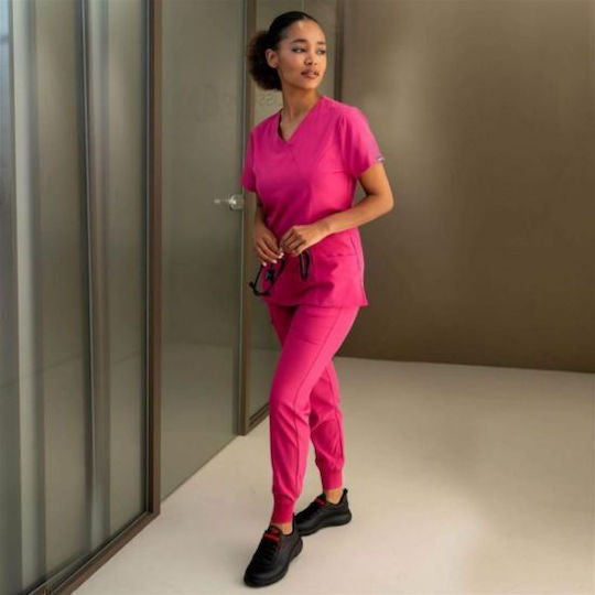 Stenso Women's Medical Pants Fuchsia