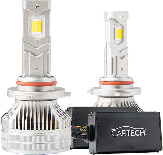 Cartech Lamps Car & Motorcycle HB3 LED 6500K Cold White 160W 2pcs