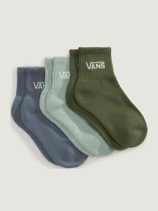 Vans Παιδικές Κάλτσες Classic Gray Olive 3 Ζευγάρια