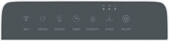 Primo PRDH-45022i Dehumidifier with Compressor Ionizer and Wi-Fi 20lt