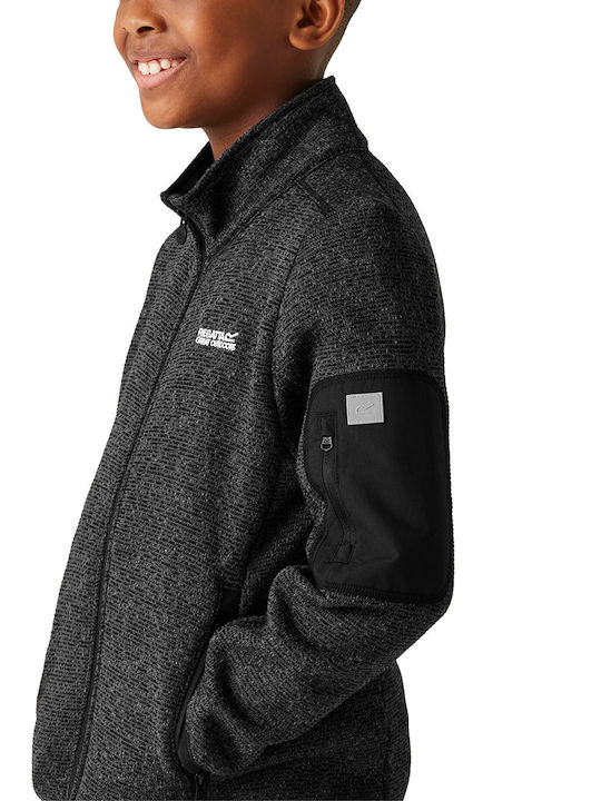 Παιδική Ζακέτα Fleece Μαύρη