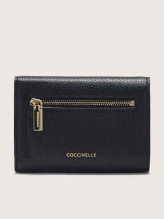 Small Leather Women's Wallet Classic with RFID Black