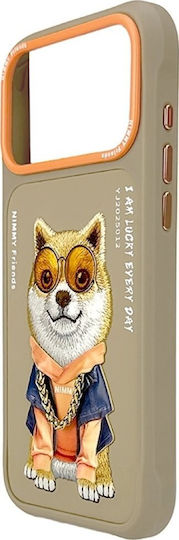 Nimmy Back Cover Din Silicon / Plastic Rezistentă La Apă Bej iPhone 17 Pro Max