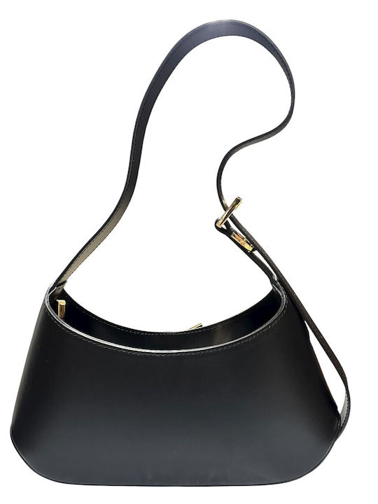 Leather Women's Bag Shoulder Black