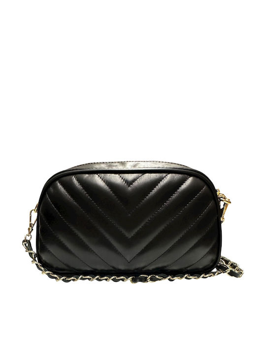 Leather Women's Bag Shoulder Black