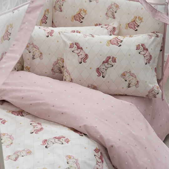Vesta Home Детско Одеяло Памучно Розово 120x160см Vesta Home Детско Одеяло Памучно Розово 120x160см