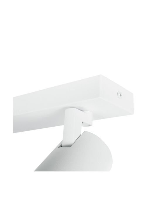 kelvo Double Spot with Socket GU10 in White Color