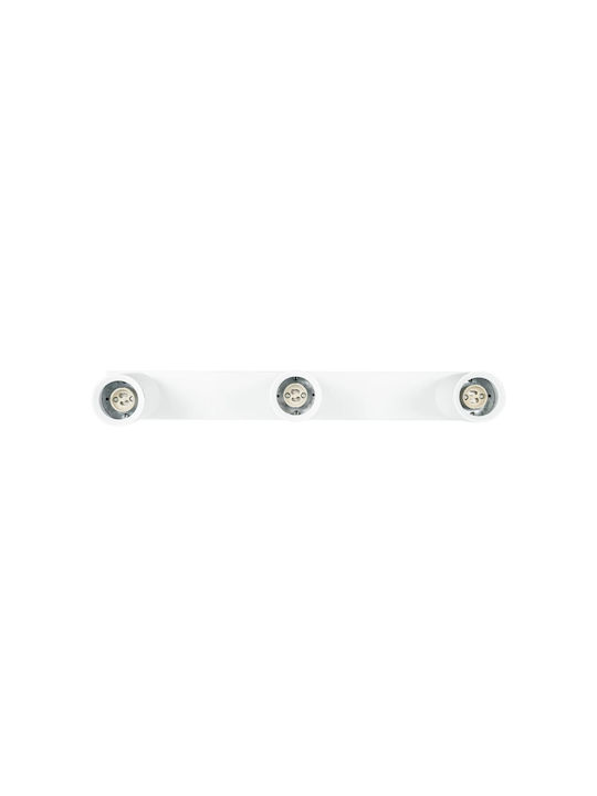 kelvo Triple Spot with Socket GU10 in White Color