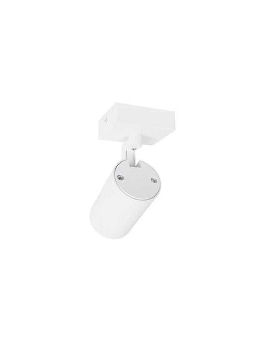 kelvo Single Spot with Socket GU10 in White Color