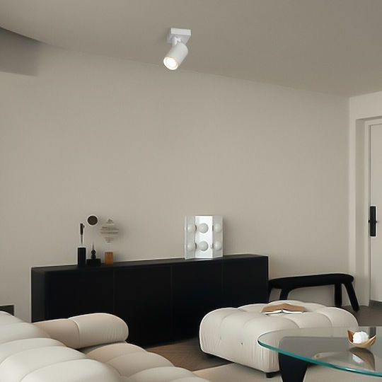 kelvo Single Spot with Socket GU10 in White Color