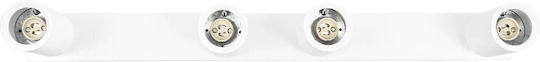 kelvo Spot with 4 Lights and with Socket GU10 in White Color