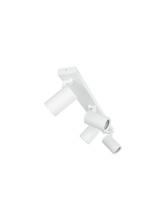 kelvo Spot with 4 Lights and with Socket GU10 in White Color