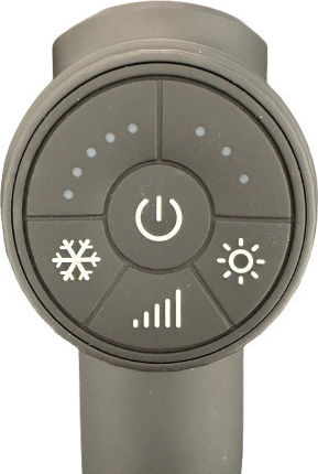 MegaFitness Gun Massage for the Body with Vibration and Heating Function