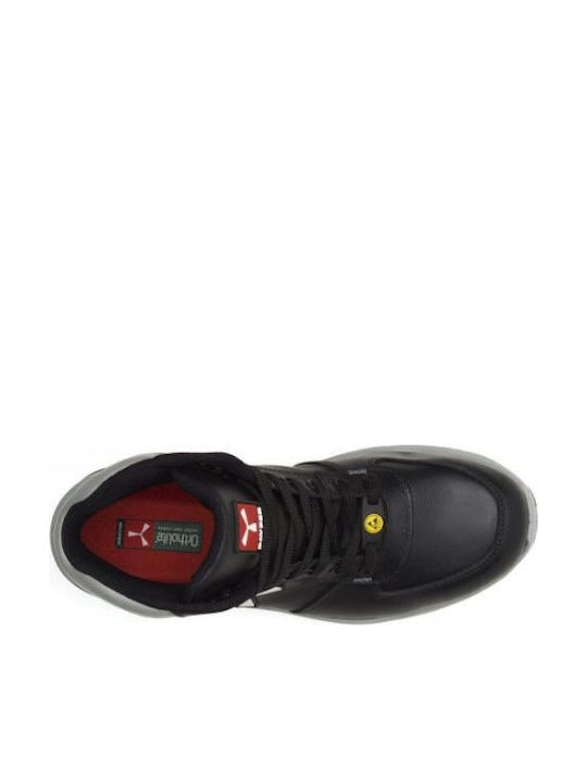 Payper Get Force Mid Stiefel Sicherheit Schwarz S3 mit Zertifizierung ESD ,SRC