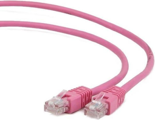 Cablexpert U/UTP Cat.5e (Gigabit) Network Cable Ethernet 0.5m Pink