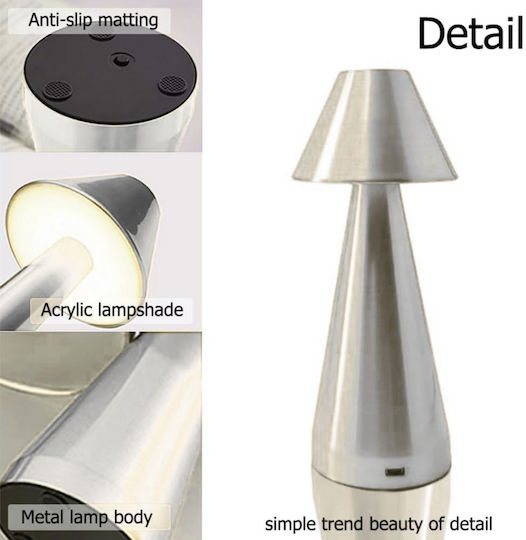 Uncle George Dekorative Lampe Silber