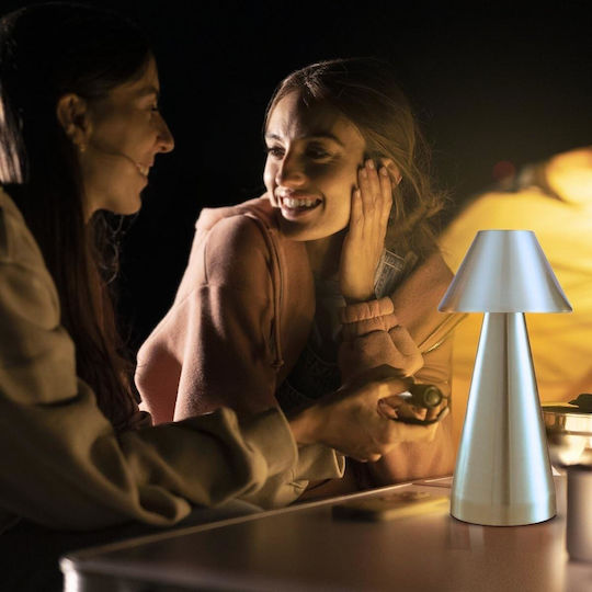 Uncle George Dekorative Lampe Silber