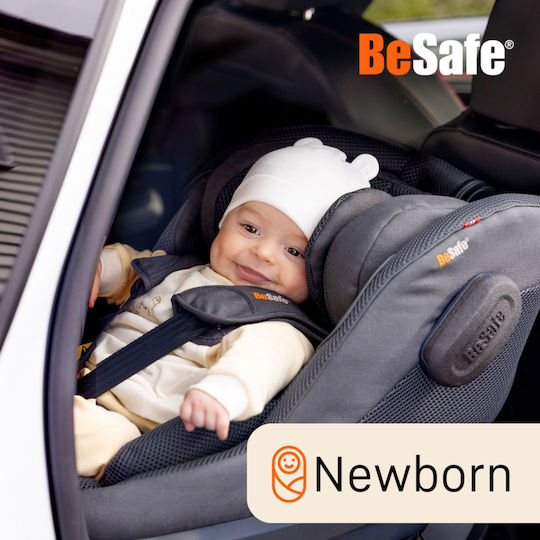 BeSafe Beyond 360 Baby Car Seat i-Size Anthracite Mesh
