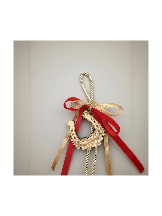Strawberry 3D Hanging Horseshoe Wooden Strawberry 3D Hanging Horseshoe Wooden