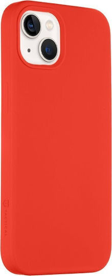 Tactical Magforce Velvet Smoothie Back Cover Silicone Red (iPhone 13)
