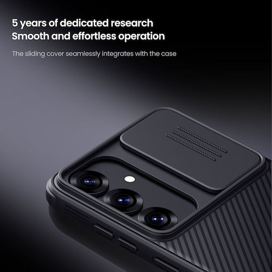Nillkin Camshield Pro Задна корица Пластмаса / Силикон Зелен (Galaxy S25)