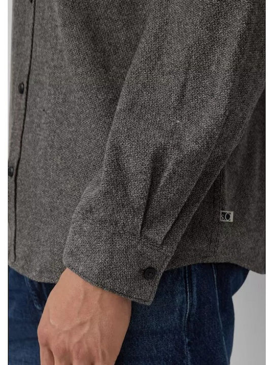 Langärmlig Hemd Gray