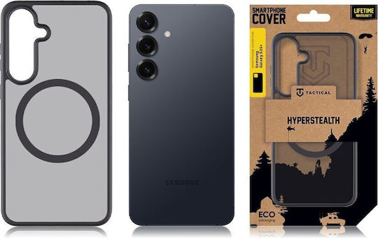 Tactical Magforce Hyperstealth Cover Задна корица Силикон Черен (Galaxy S25+)
