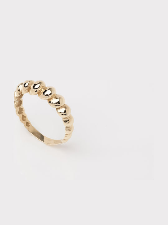 Lunaorocreations Ring Bubble Gold 14 Carats