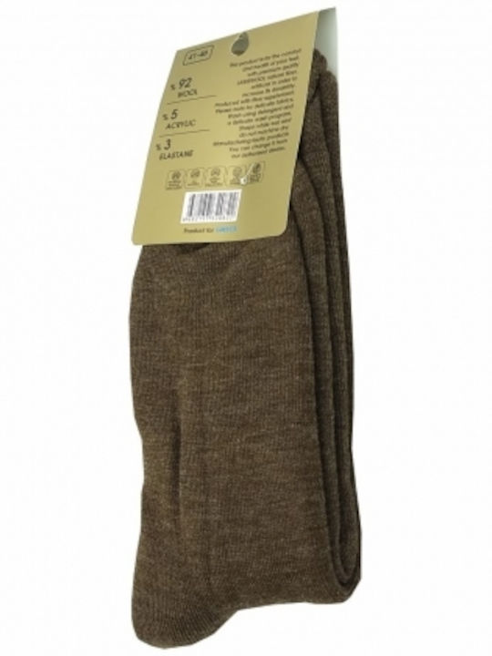 Trendy Bărbați Șosete Brown 2Pachet