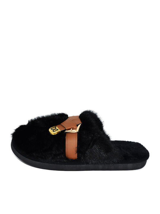 Winter Women's Slippers Black