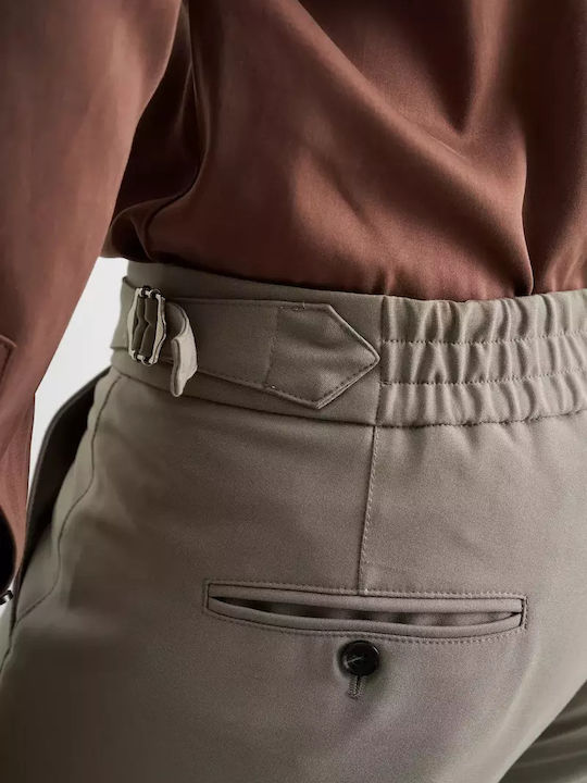 Trousers Elastic Olive