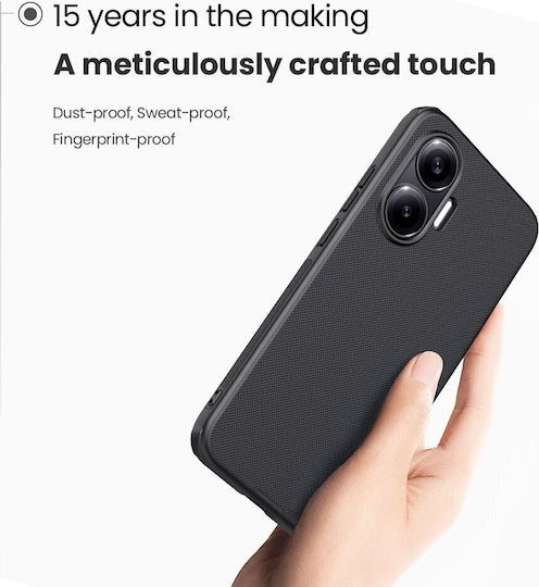 Nillkin Super Frosted Pro Back Cover Πλαστικό / Σιλικόνης Μαύρο (Poco F7)