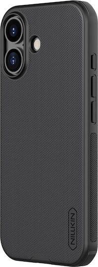 Nillkin Super Frosted Pro Umschlag Rückseite Kunststoff / Silikon Schwarz (iPhone 17)