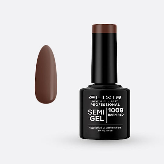Elixir Semi Gel Semipermanent Lac de Unghii 1008 8ml 1buc