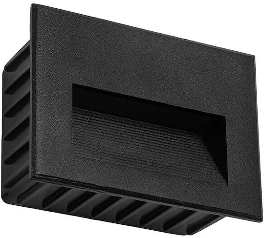 kelvo Stepart Wandmontierte Außenleuchte LED IP65 6W mit Warmweiß Licht 11.5x5.3x8.3εκ.