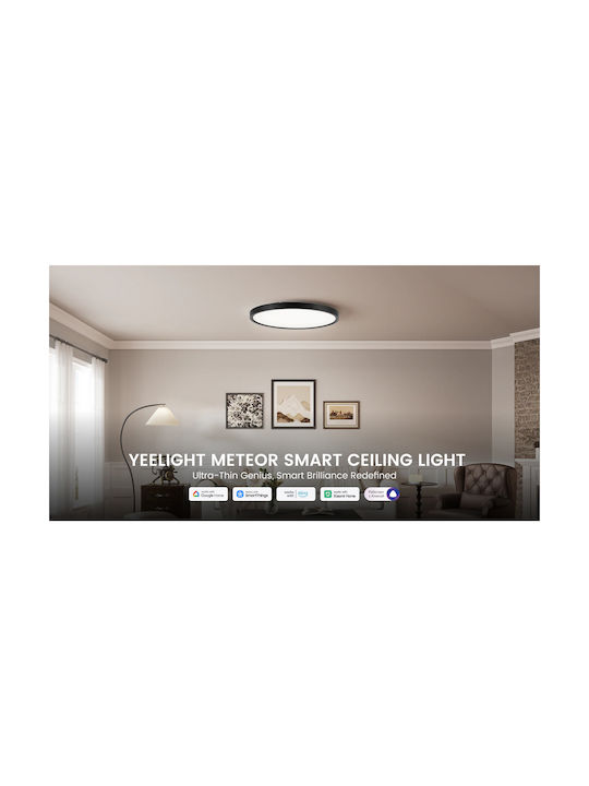 Yeelight Πλαφονιέρα Οροφής 40εκ. με Ενσωματωμένο LED και Τηλεχειριστήριο