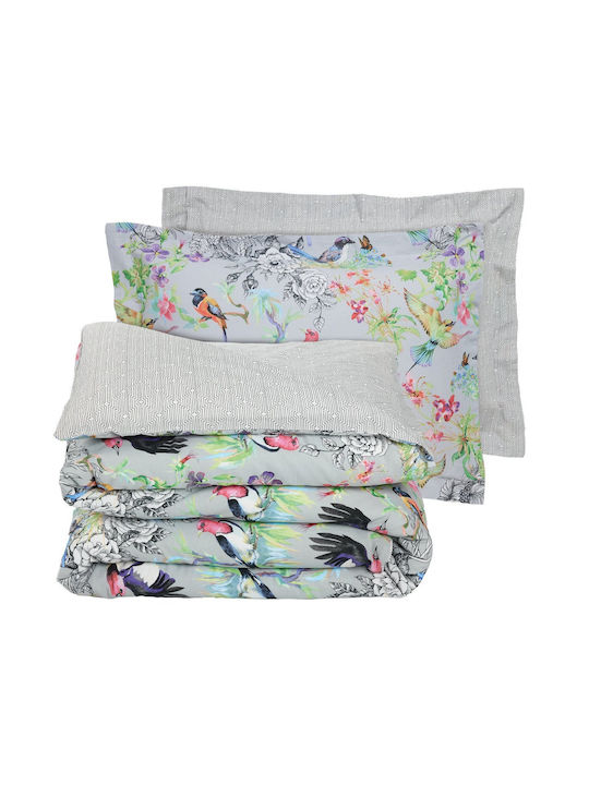 Das Home Set Cearșafuri 240x260cm. 3177 Multicolor 4buc