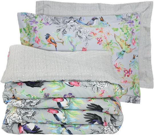 Das Home Set Cearșafuri 240x260cm. 3177 Multicolor 4buc
