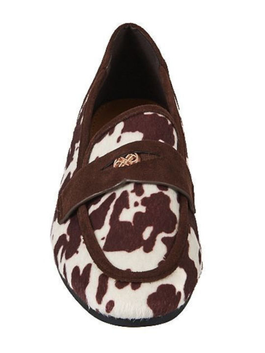 Damen Mokassins in Braun Farbe
