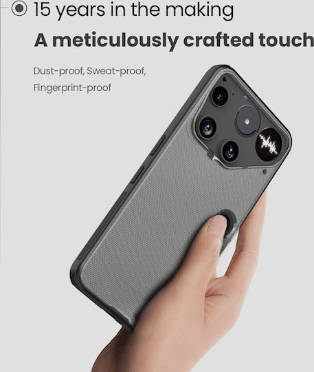 Nillkin Super Frosted Pro Back Cover Πλαστικό / Σιλικόνης Διάφανο (Nothing Phone (3))